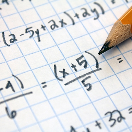 graph paper with algebra equations and partial pencil - NorthStar Tutors - Math Tutor Flemington NJ